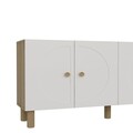 Consola, Olivia, Inci KB150 Bohem, Stejar Safir / Alb