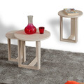 Set masute 3 piese, Comforty, Mira, Stejar