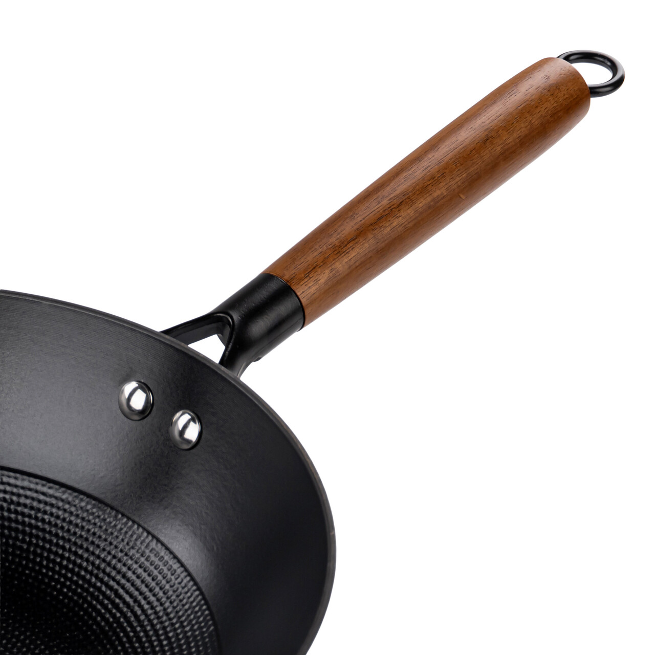 Tigaie Wok, Luigi Ferrero, Tika FR-2855WH, 28x8 cm, fonta - imagine 3