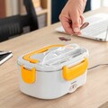 Caserola electrica pentru birou si masina Lunffi, InnovaGoods, 1.05 L, 60W, 23.5 x 17 x 10.5 cm
