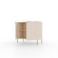 Comoda ADRK, Tili 2D, 83.6x40.8x73.9 cm, PAL laminat, bej