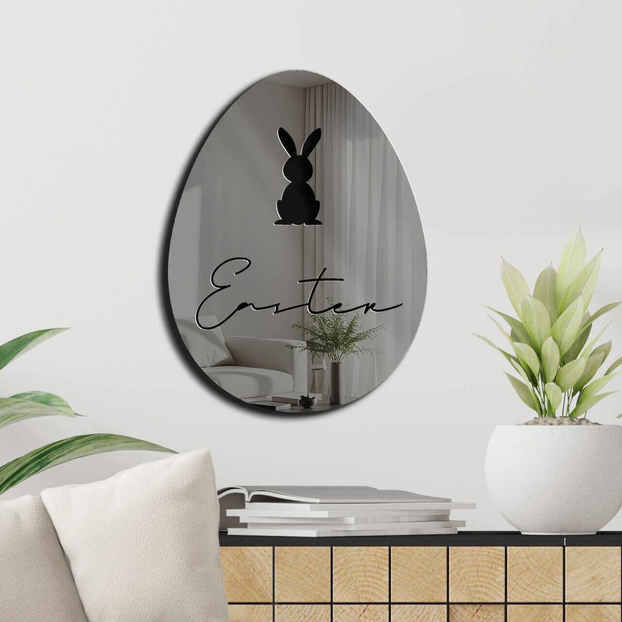 Oglinda decorativa, EAS006SMOKED, Baza din 100% EVA (Grosime: 10 mm), Afumat — imaginea 3