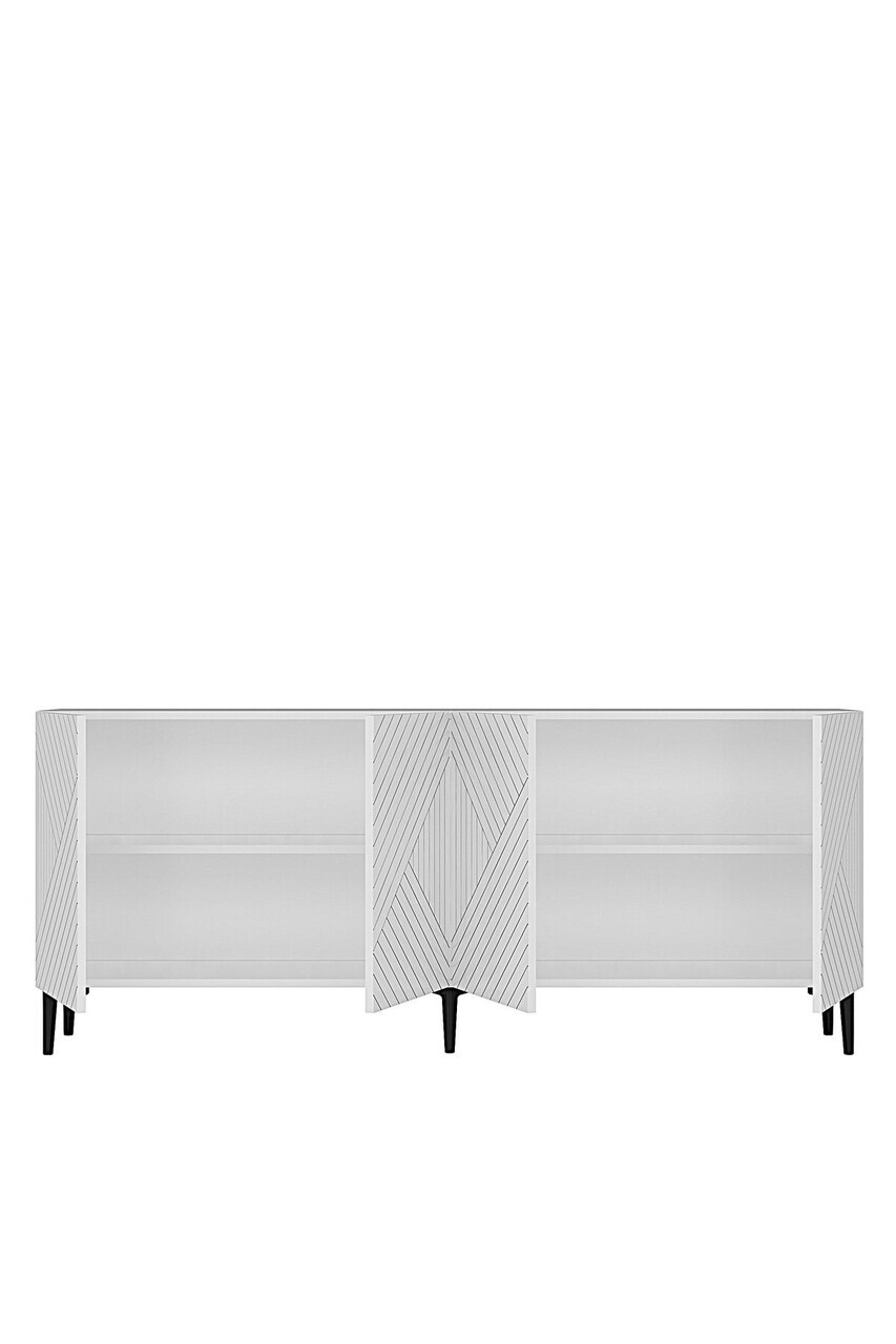 Consola, Hanah Home, Ferrro 180, 180x75x32 cm, Alb — imaginea 6