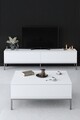 Set mobilier living, Bexley, Lord, PAL, Alb / Argintiu