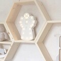 Raft de perete, Evila Originals, RAF229, 31x36x9 cm, Maro
