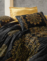 Lenjerie de pat pentru o persoana (DE), Alvina - Gold, Cotton Box, Bumbac Satinat
