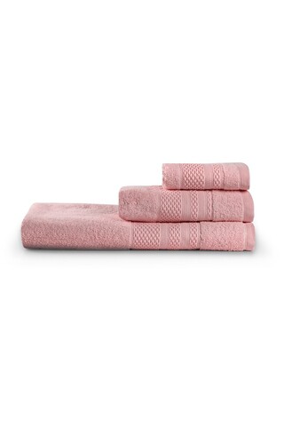 Set prosoape, Whitney, Piramit, Bumbac, Roz prafuit