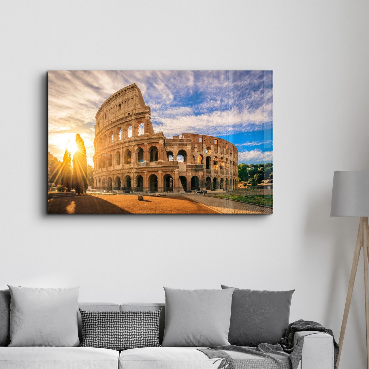Tablou decorativ, SPR-1502, Dimensiuni: 70 x 110 cm, Multicolor - view 3