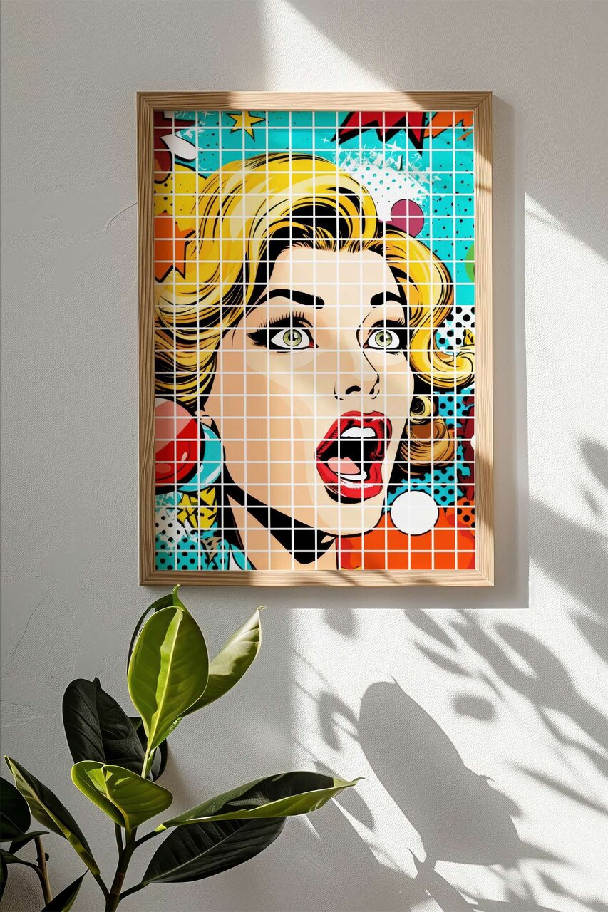 Tablou decorativ Popkare29 MDF Multicolor