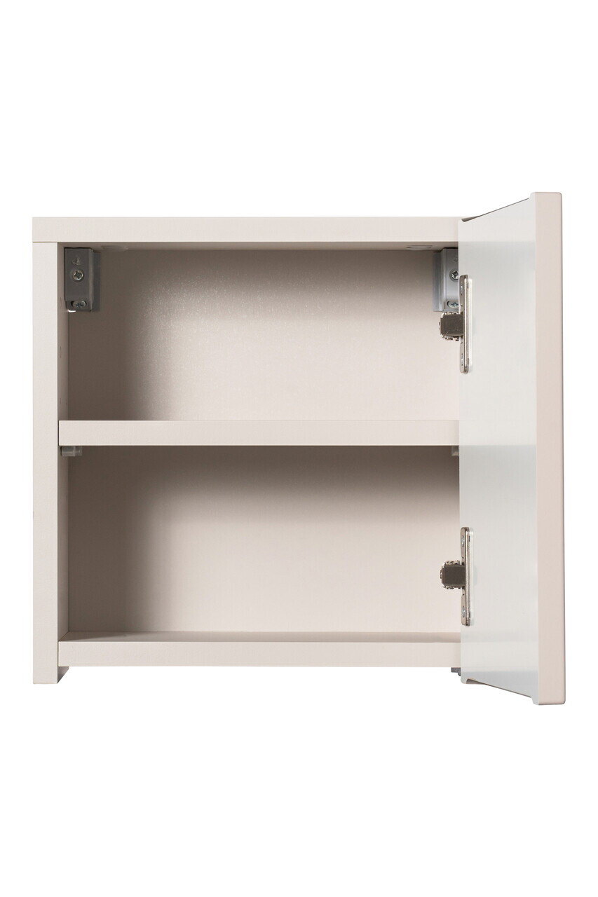 Dulap suspendat cu 1 usa, Nova Cashmere, Comad, 30x18.9x30 cm, MDF/PAL laminat, casmir mat — imaginea 3