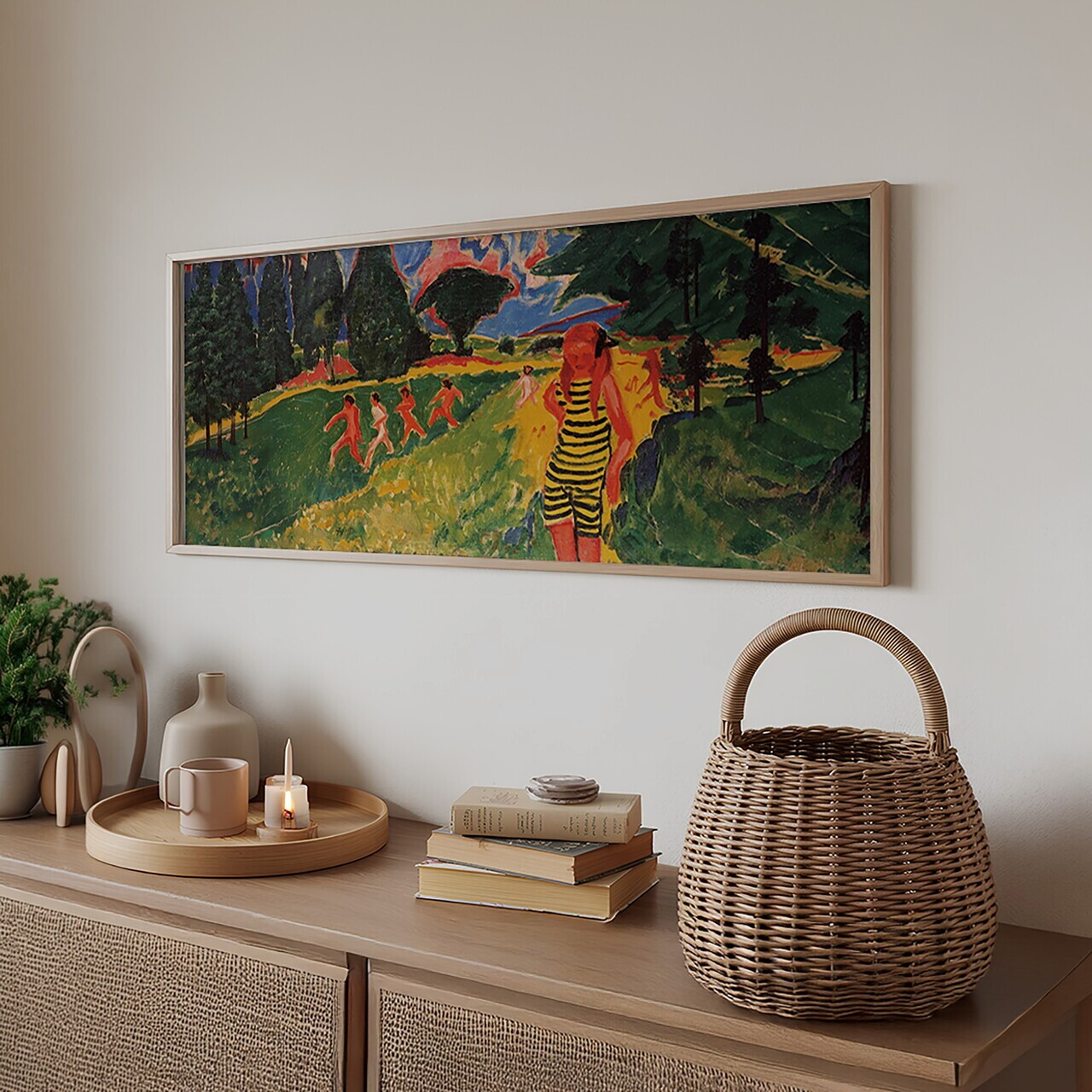 Tablou decorativ, Artsntmdl5-50120, Vopsire: MDF (Grosime: 2,7 mm), Multicolor — imaginea 2