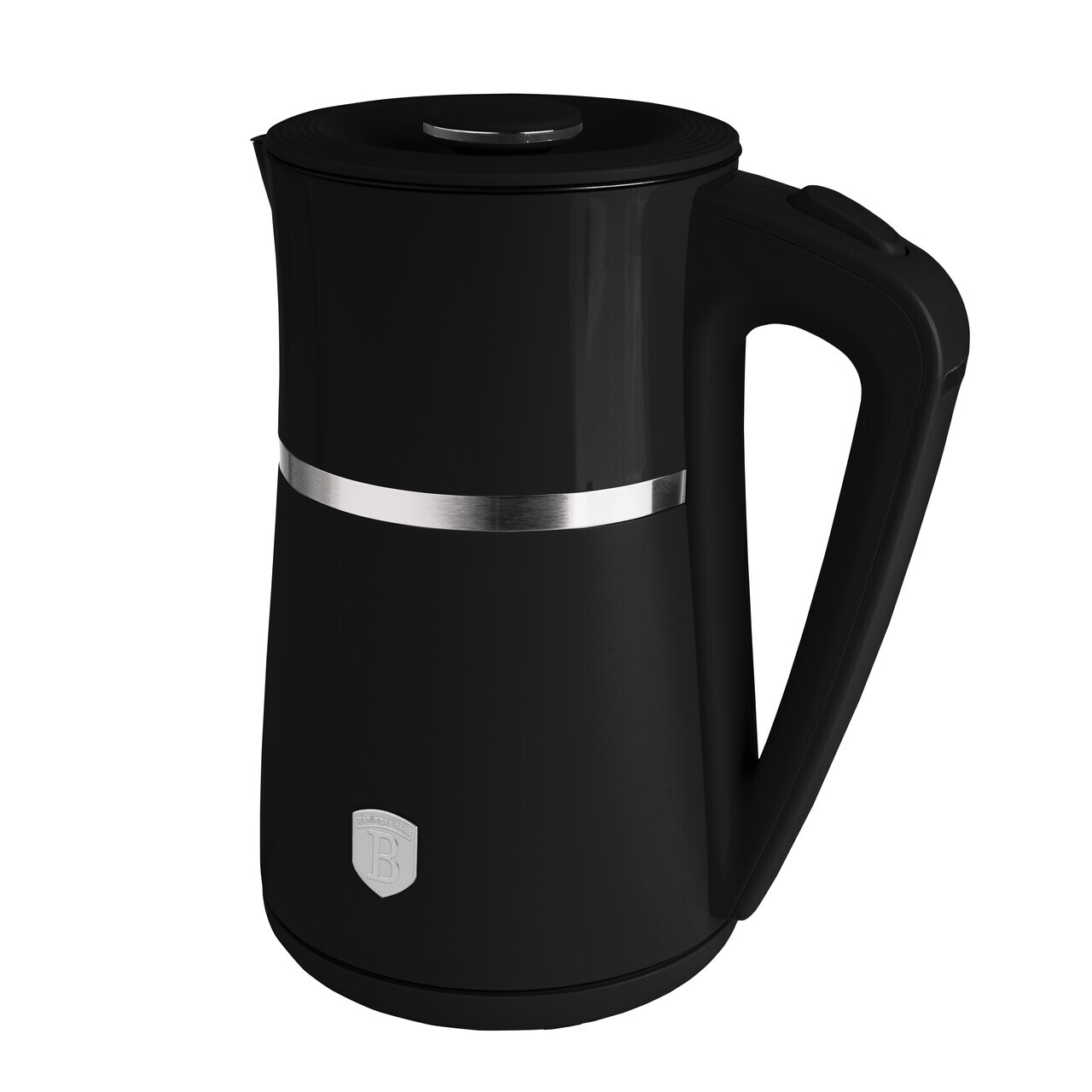 Ceainic electric cu pereti dubli Berlinger Haus, Matte Black, 21.6x15.5x26.2 cm / 1.7 L, plastic/inox, negru mat - imagine 4