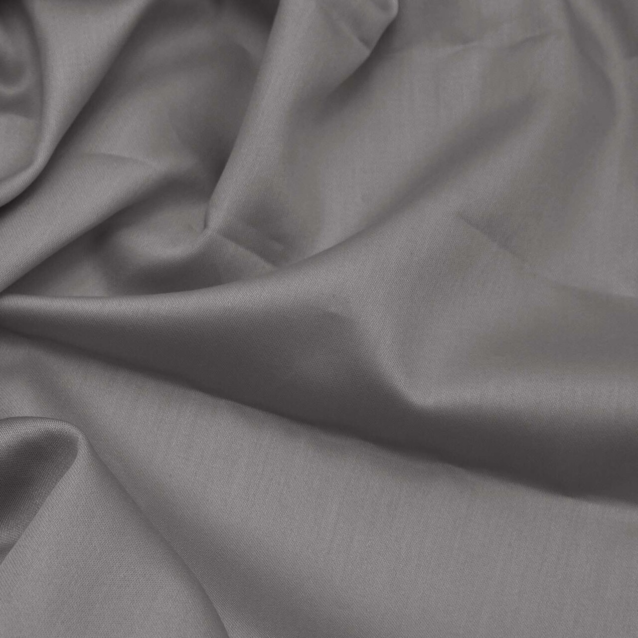 Cearceaf de pat cu elastic Satin Queen (DE), L'essentiel Maison, De Dark Grey, Gri inchis - imagine 2