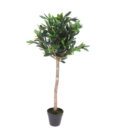 Decoratiune Olive Tree, 35x35x94 cm, polipropilena