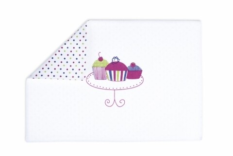 Suport pentru farfurie, 33x48 cm, 100% bumbac, cupcake