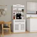 Dulap de bucatarie, Miwood, Lucas 1600-148, 80x100x42 cm, PAL, Alb