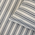 Lenjerie de pat dubla Mahya, Homla, 3 piese, 160x200 cm, bumbac, bej/gri