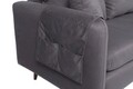 Coltar, Unique Design, 867UNQ1436, Lemn de pin, Antracit