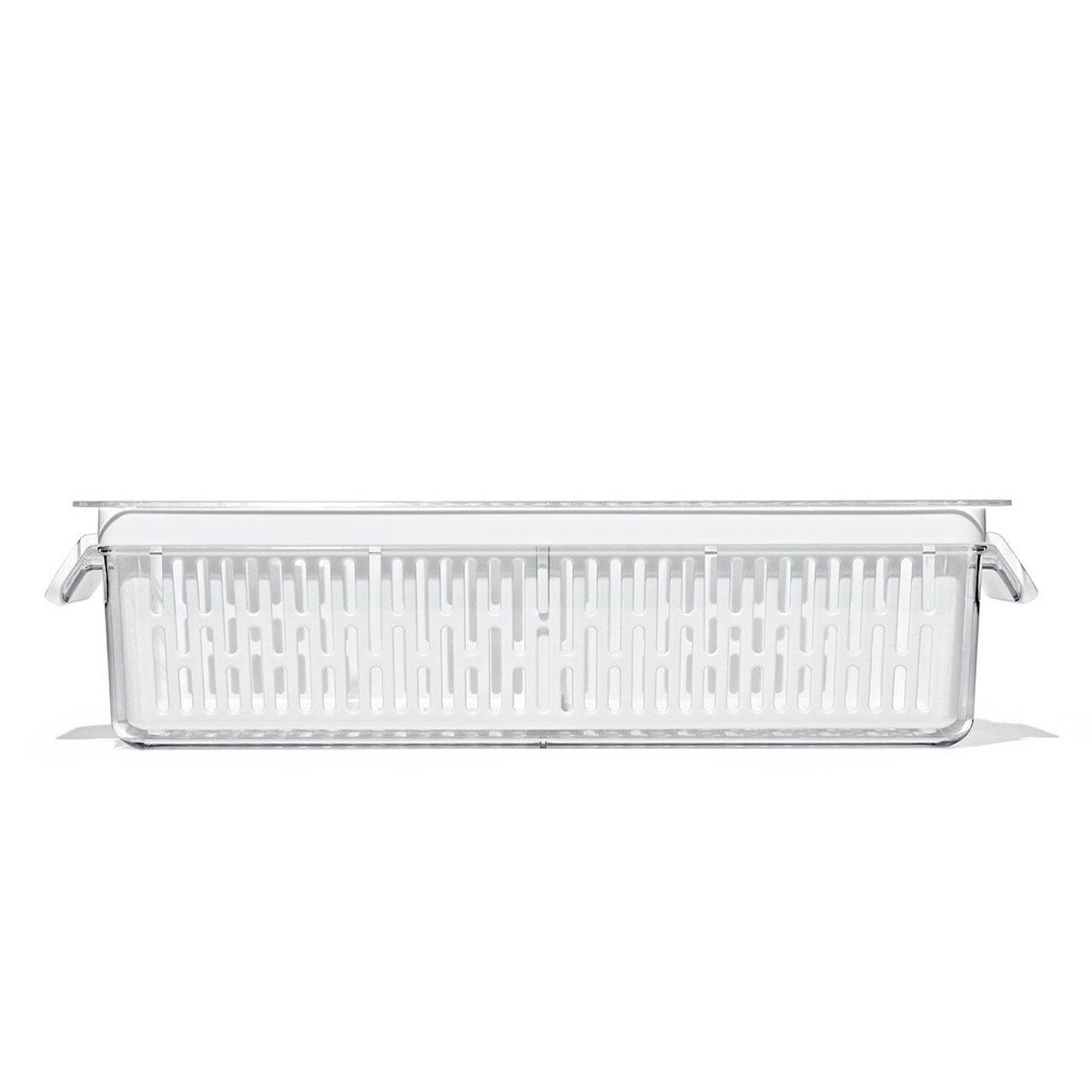 Recipient pentru pastrare legume, plastic, 37,6 x 15,1 x 9,1 cm, "Produce Saver" - OXO - imagine 4
