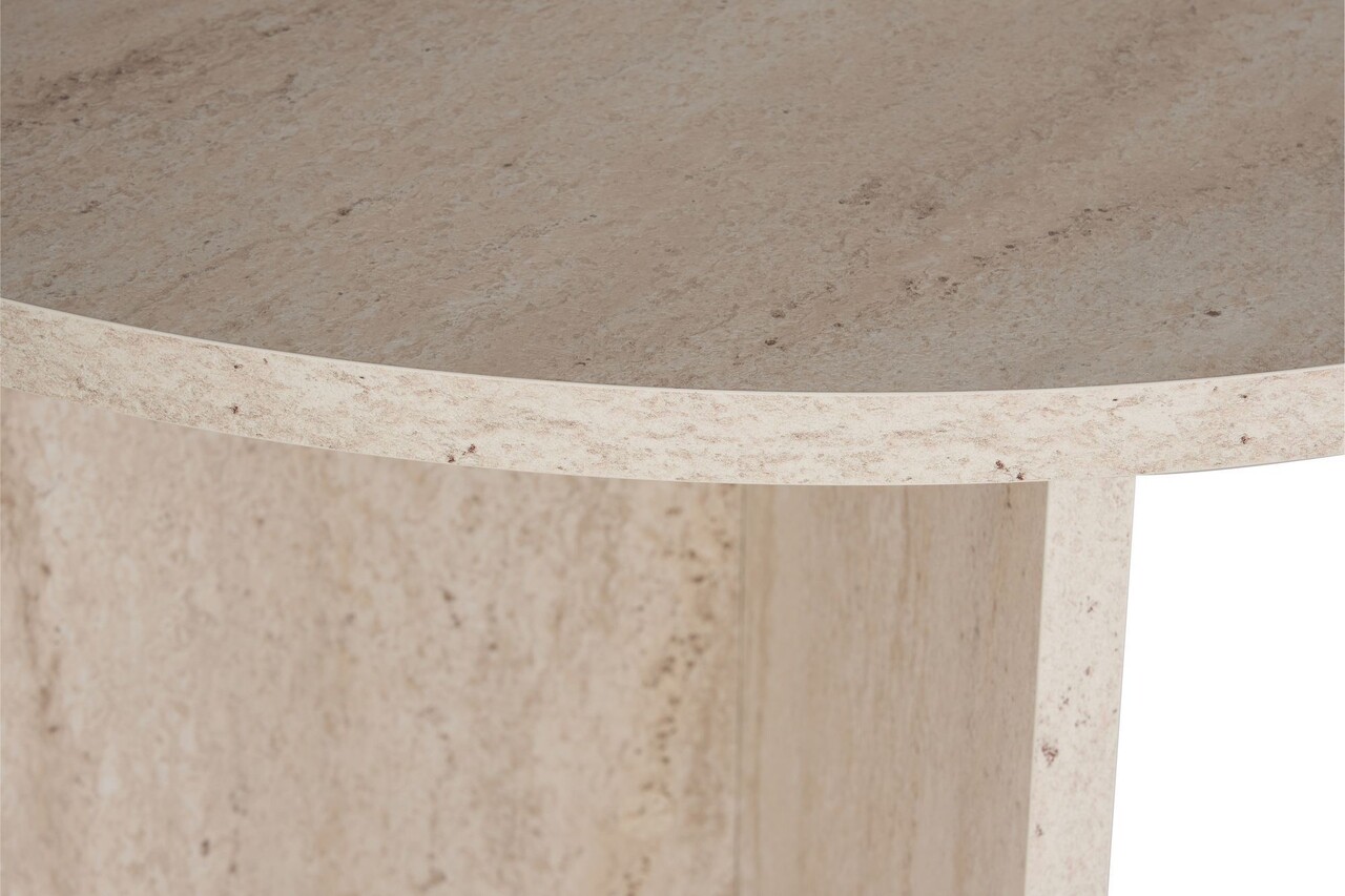 Masa, Hanah Home, Sablin, 180x75x89.5 cm, Travertin - imagine 8