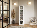 Raft de perete ELTAP, Craft, 40x40x180 cm, PAL/PVC, alb