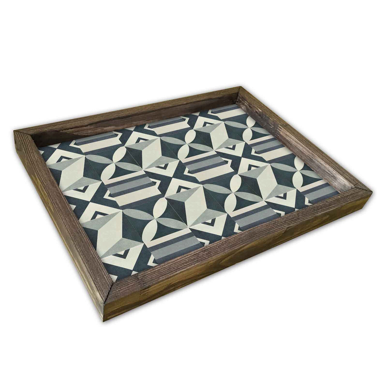 Tava pentru servire, AT-009, 30x40 cm, Multicolor
