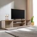Comoda TV, Hanah Home, Veramont, 180x44.6x44.5 cm, PAL, Cașmir / Pin Atlantic