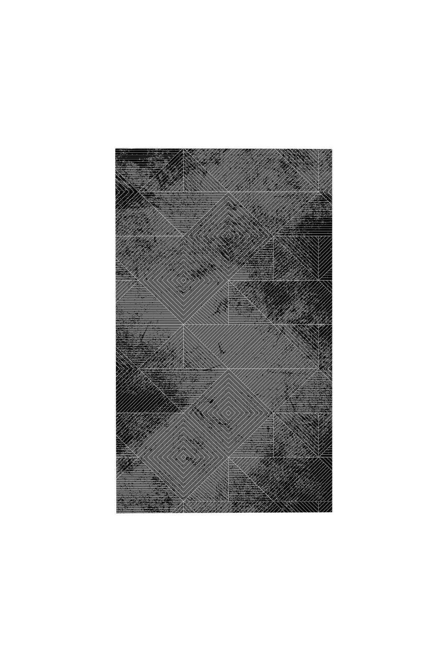 Covor, CLR-0000575-005, 120x300 cm, Poliester, Antracit — imaginea 4