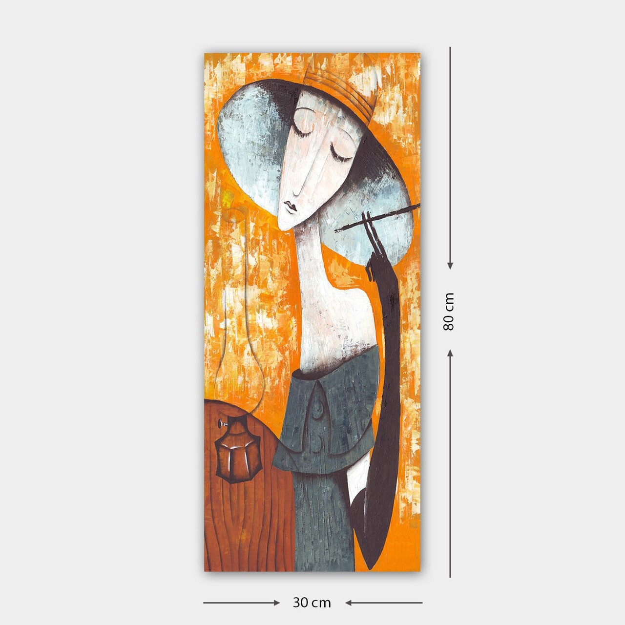 Tablou decorativ, DKY21398527_3080, 30 x 80 cm, Multicolor - view 2