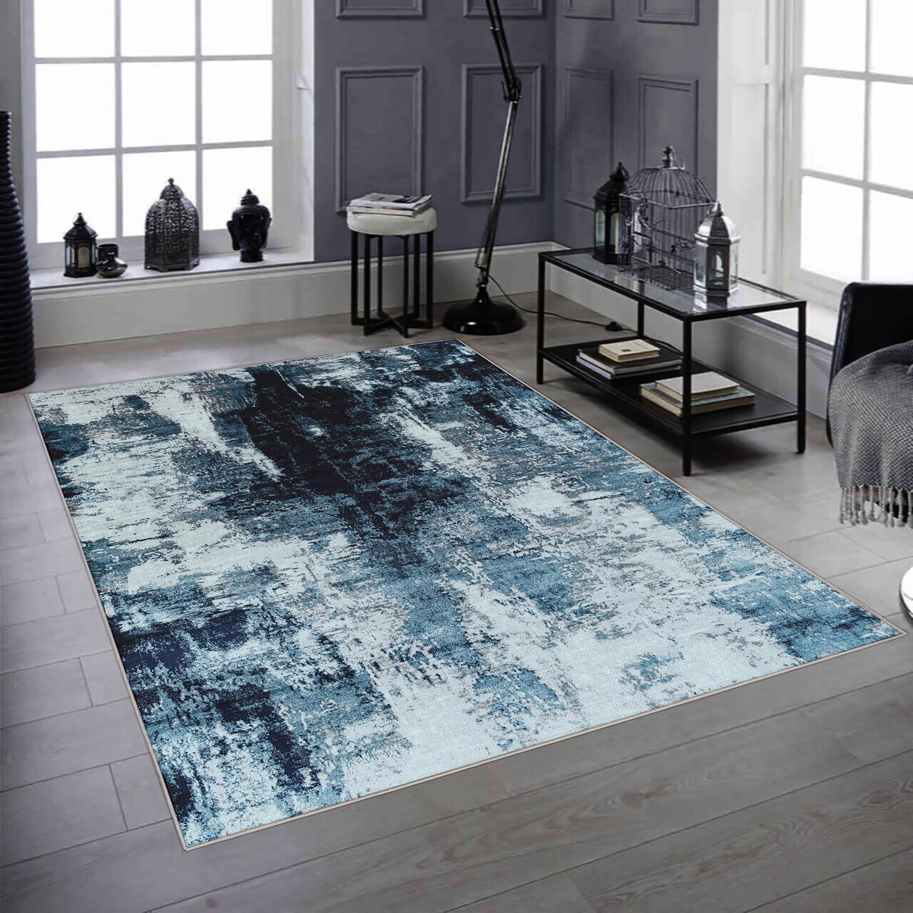 Covor Woopamuk210 140x220 cm BUMBAC/POLIESTER Gri