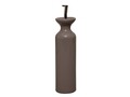 Recipient pentru ulei, Trendy Kitchen, Excelsa, 350 ml, ceramica/inox, gri