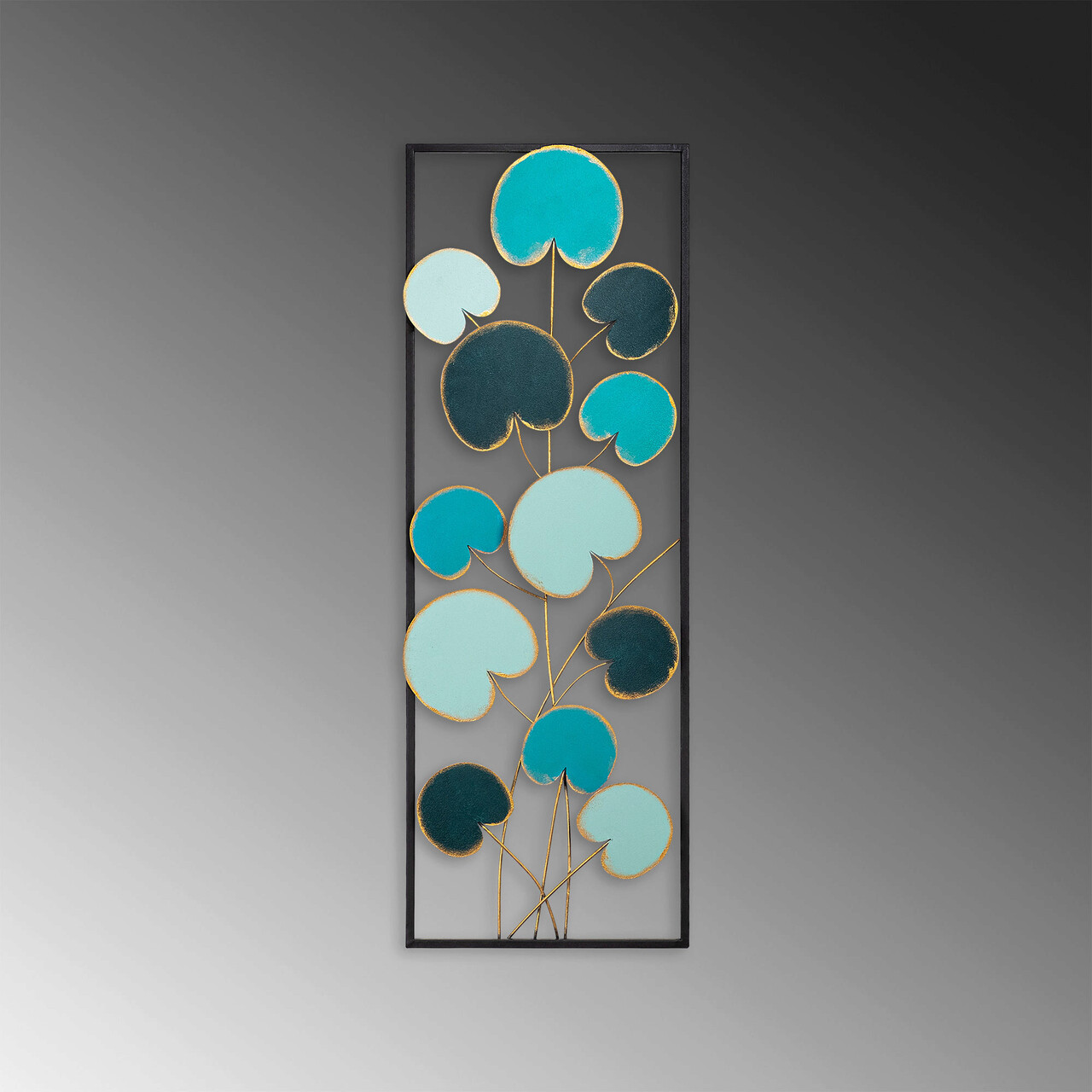 Decoratiune de perete, Catalpa, Dimensiune: 32 x 90 cm, Multicolor - view 4