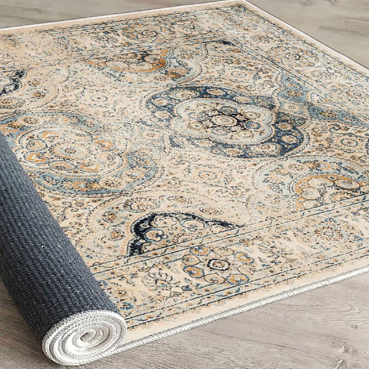 Covor, Els2061, 180x280 cm, Catifea, Multicolor — imaginea 3