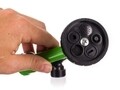 Pistol pentru furtun de gradina cu 5 functii, Happy Green, plastic, verde
