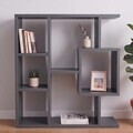 Corp biblioteca, Hanah Home, Yegane, 70.9x74.5x19.7 cm, Antracit