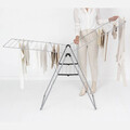 Uscator de rufe, Brabantia, Hangon Metallic, 25 m capacitate de uscare, otel, gri metalizat