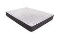 Saltea ortopedica STAR, 120x190x25 cm, 4 cm spuma Memory, 7 zone de confort, hipoalergenica, reversibila, medie/ferma