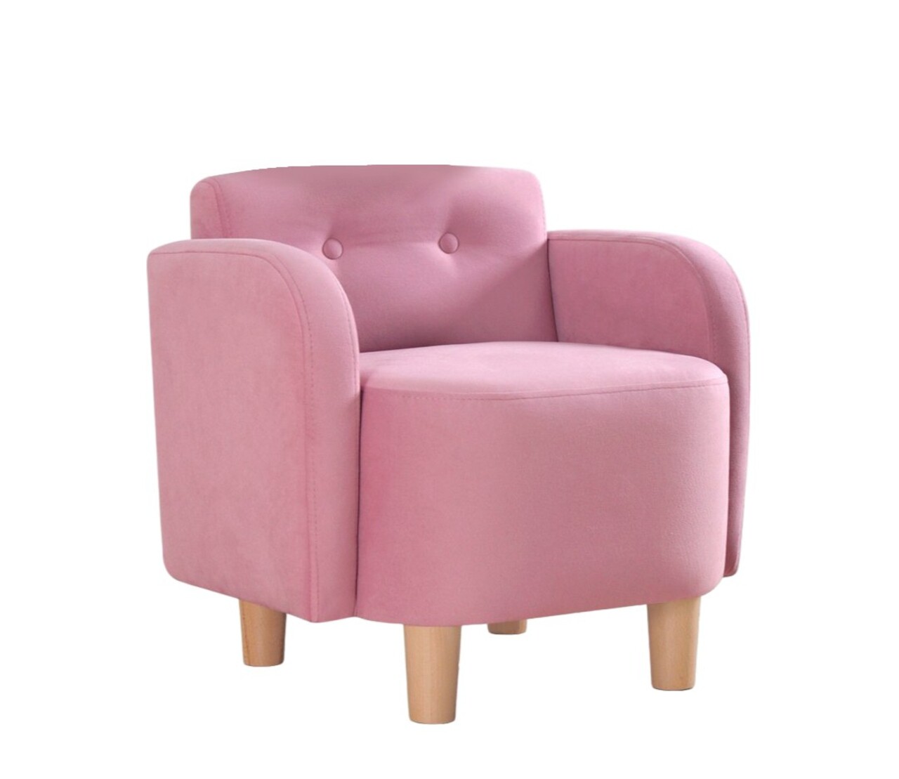 Fotoliu pentru copii, Atelier del Sofa, 209FLF1113, Roz - imagine 5