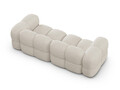 Canapea 4 locuri, Loretto, Cosmopolitan Design, 250x100x68 cm, tesatura structurata, bej