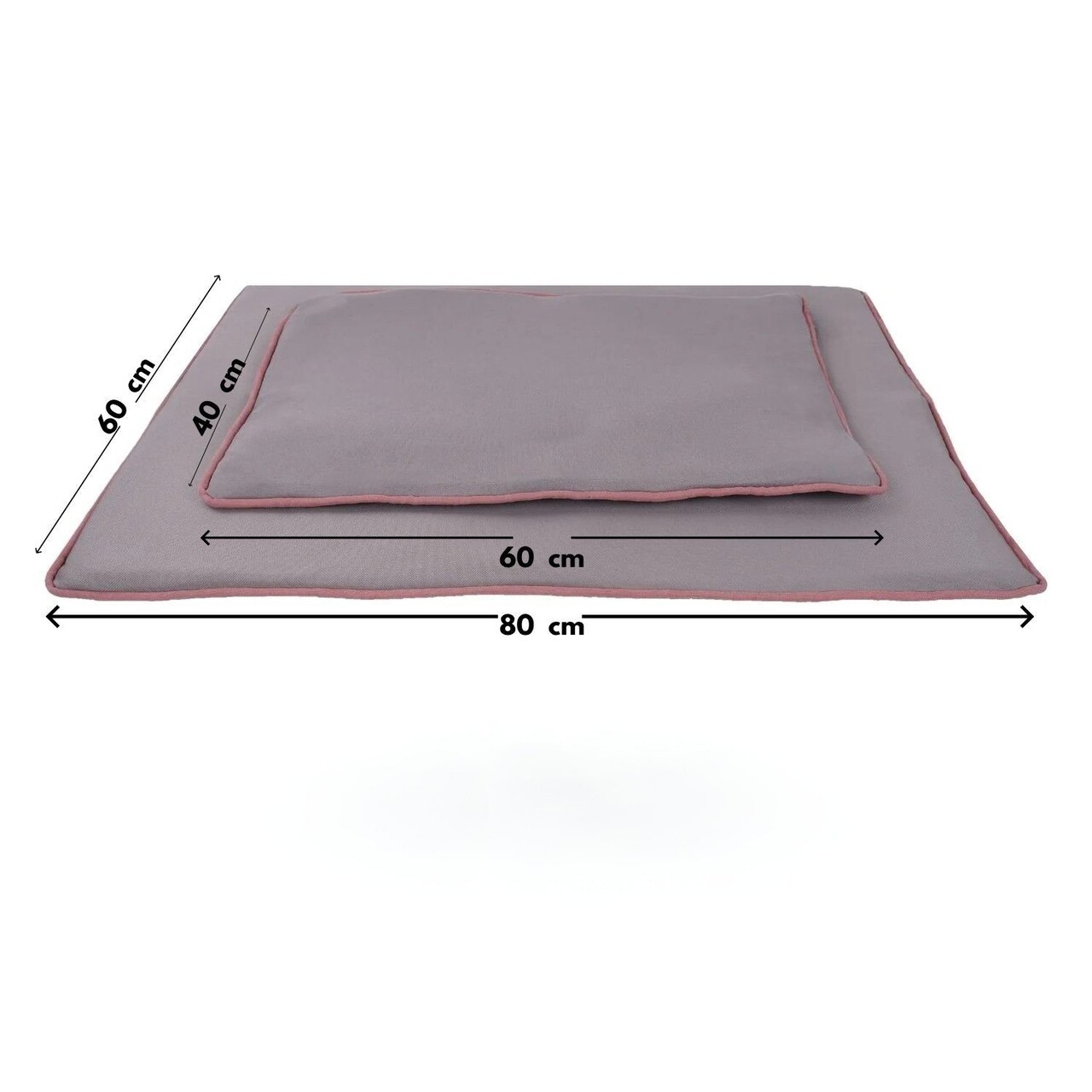 Pat pentru animale de companie, Paws &amp; Whiskers, Thermo Mat 60 x 80, Material exterior: 100% poliester, Galben - view 3