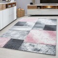 Covor Detroit, Decorino, 160x230 cm, polipropilena, roz
