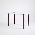 Birou, Logg, Eridanos, 120x75x60 cm, Alb / Burgundia