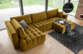 Coltar extensibil dreapta 6 locuri ELTAP, RT-45LO, Bonito, 350x175x92 cm, lemn/poliester, mustar