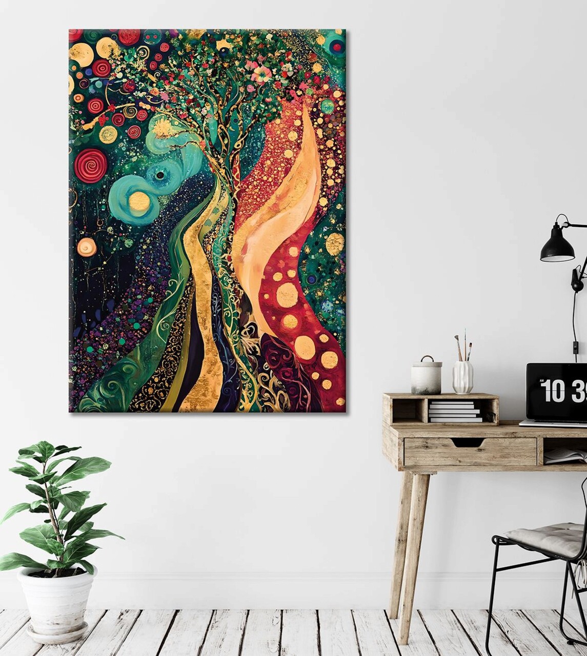 Tablou decorativ WY448 (50 x 70) Canvas imprimat Multicolor