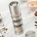 Rasnita pentru condimente 4-in-1 Millmix InnovaGoods, 21 x 5 cm, inox/plastic/mecanism ceramic