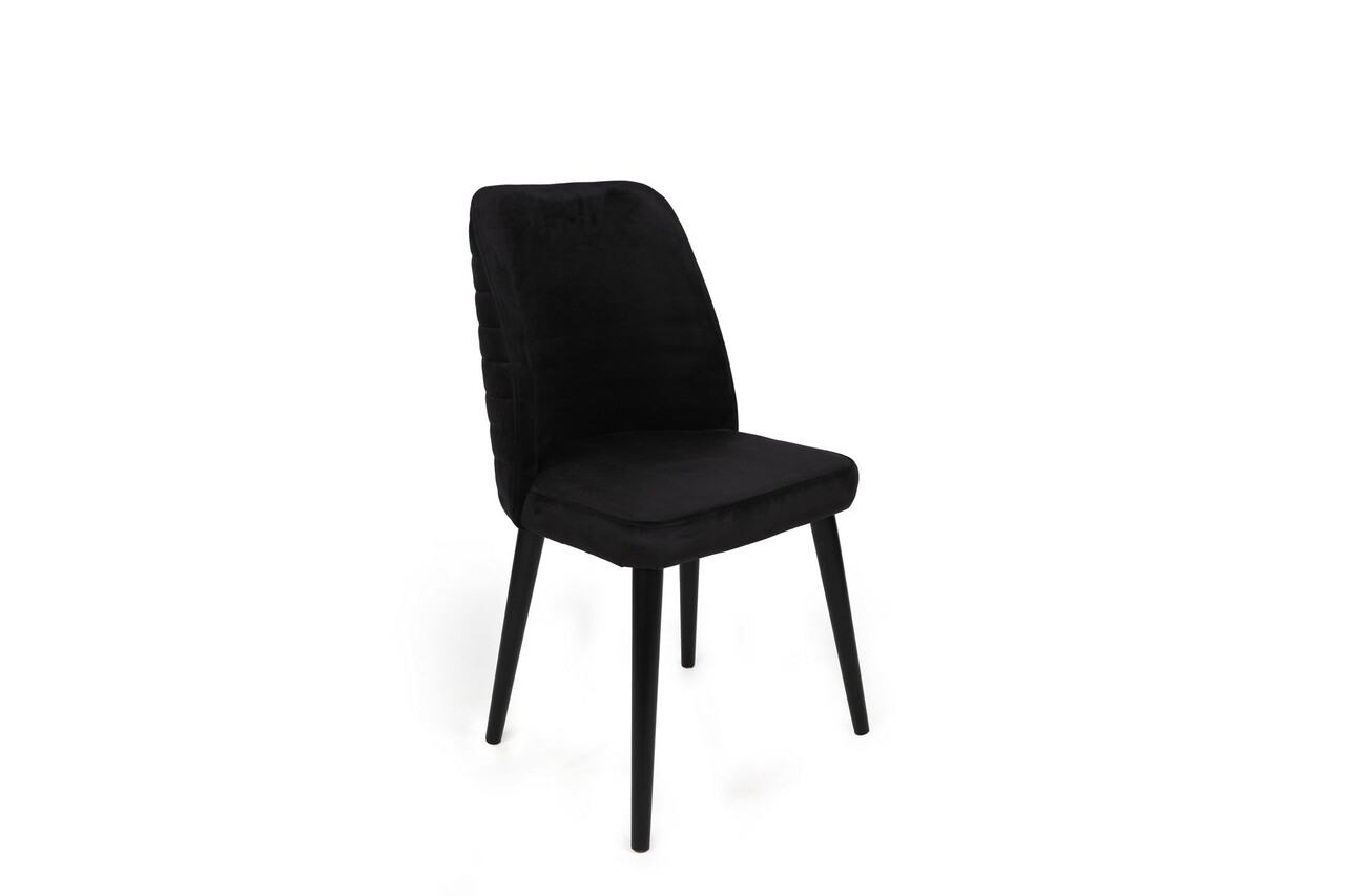 Set de scaune, Nmobb, Tutku-311 V4, Metal, Negru - 1 | YEO