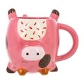 Cana, Pig Dotty, Creaciones Meng, 13x9.5x10 cm, ceramica, maro