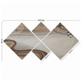Set 4 tablouri decorative, 4MDF2209841, MDF, Imprimat UV, Multicolor