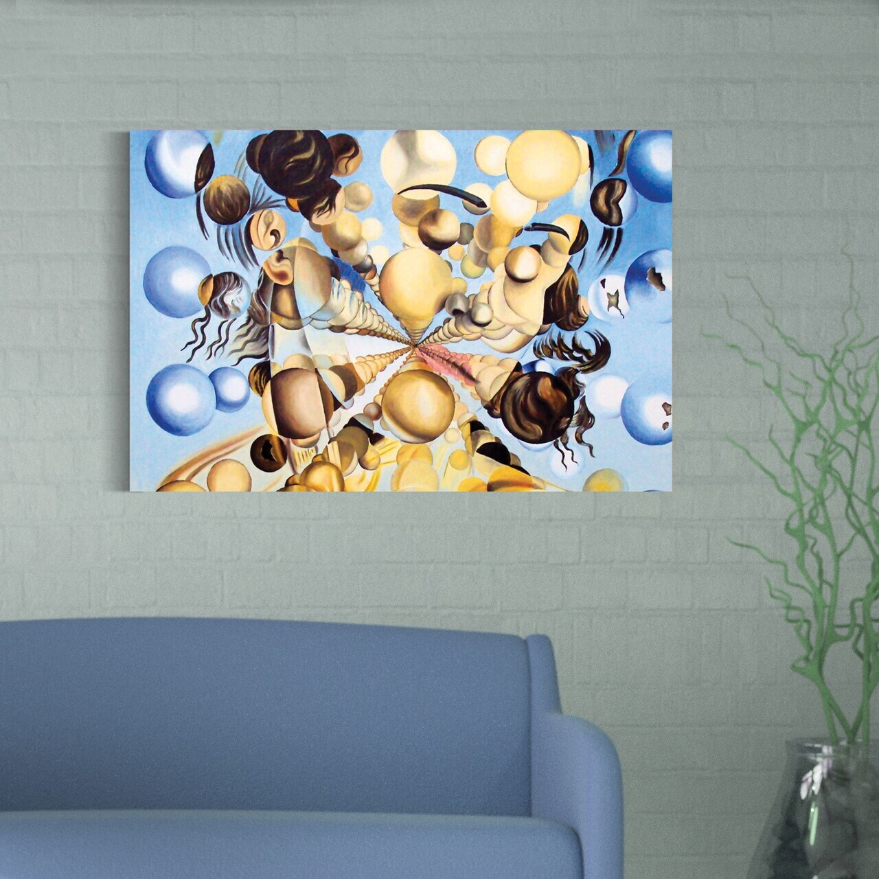 Tablou decorativ, A69CVS-083, Dimensiune: 60 x 90 cm, Multicolor — imaginea 3