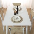 Masa Anika, Versa, 120 x 80 x 75 cm, MDF, alb